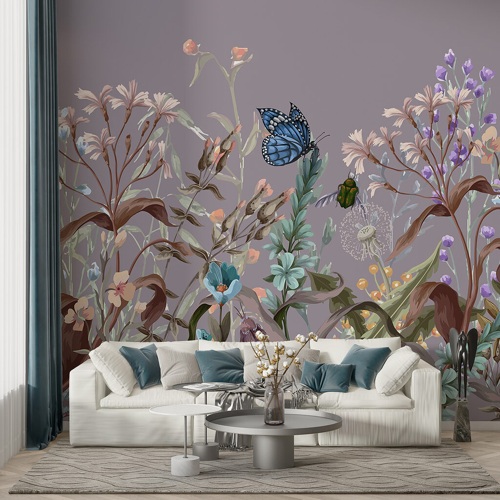 Butterfly on Meadow Flowers — interior 4