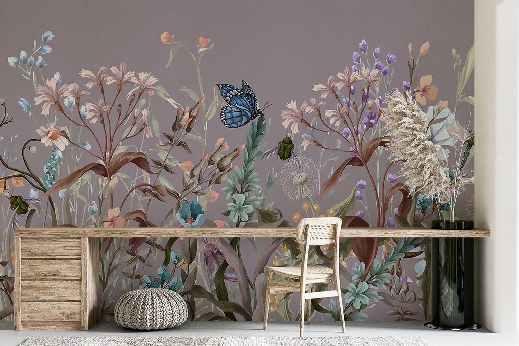Butterfly on Meadow Flowers — interior 5