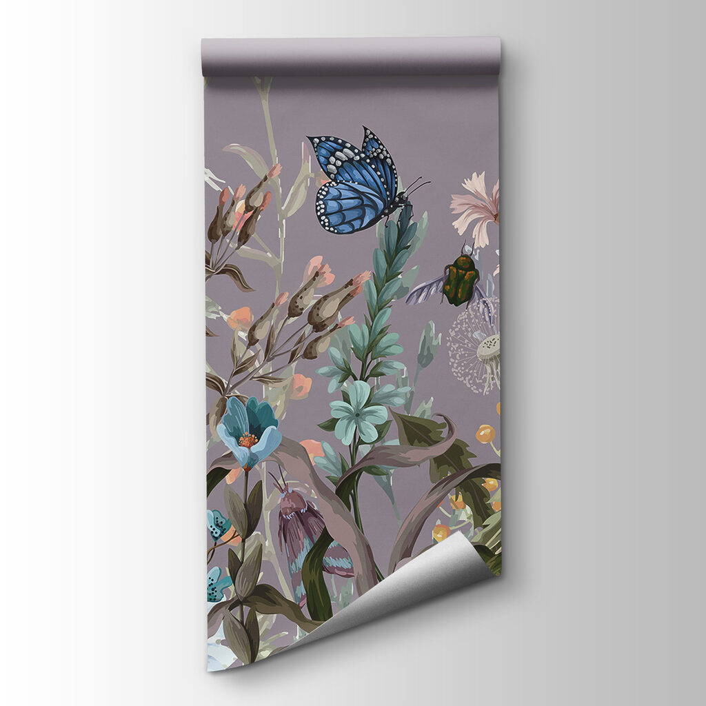 Butterfly on Meadow Flowers — product view