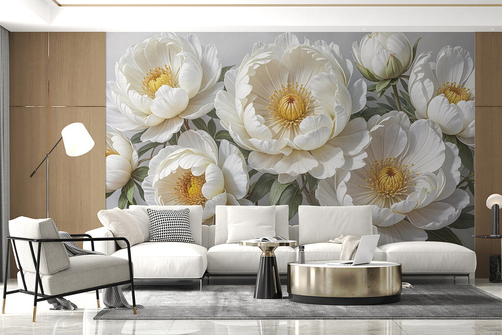 Peonies Together — interior 3