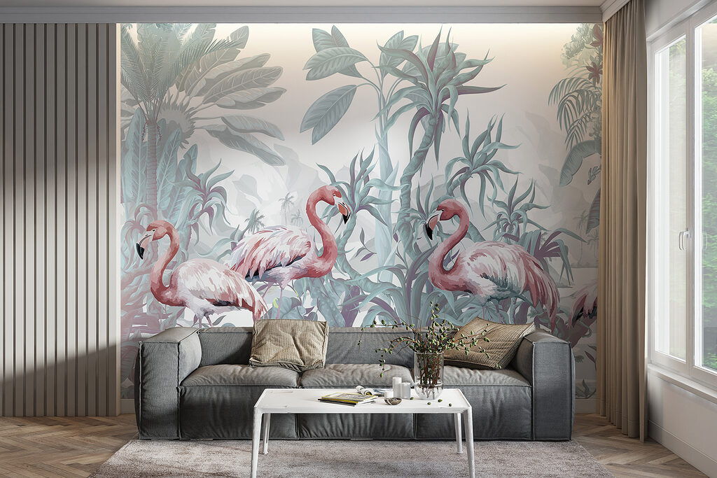 Flamingos in the Grove — interior 5