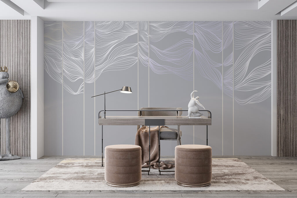 Leaves Along Fine Stripes — interior 7