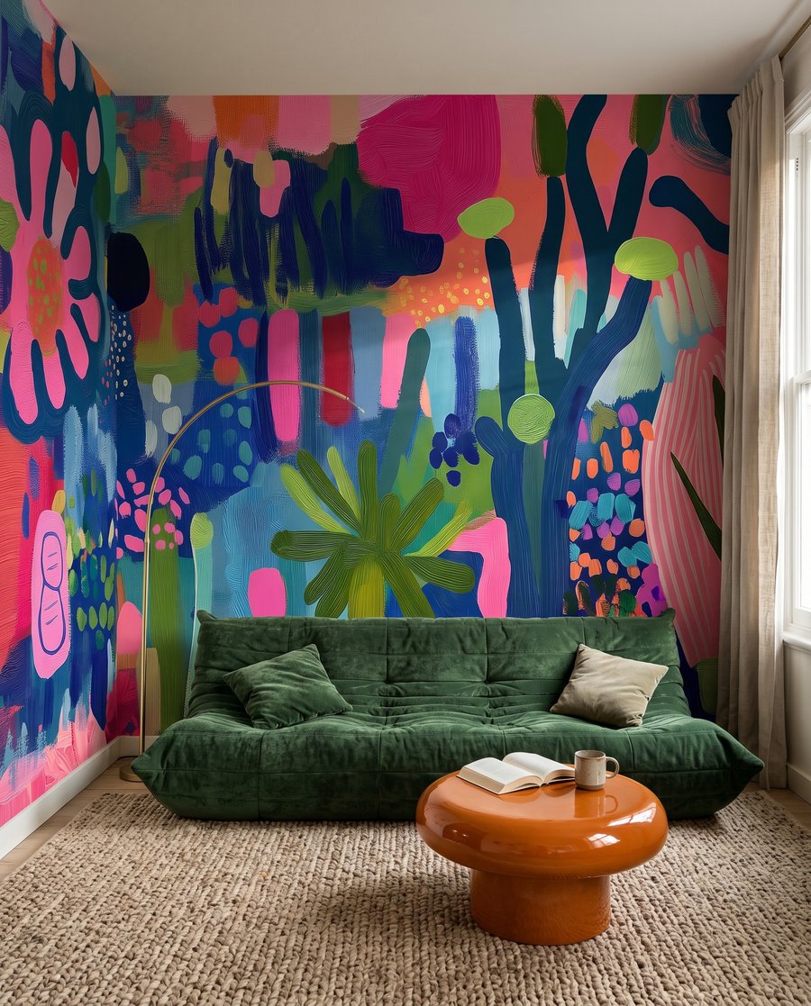 Paintbox Garden in an interior