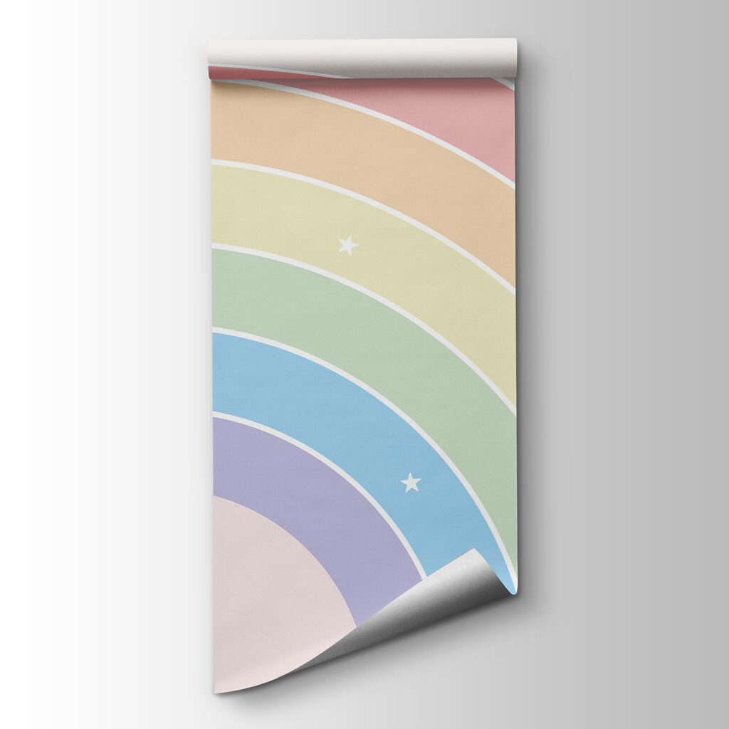 Rainbow with white stars — product view