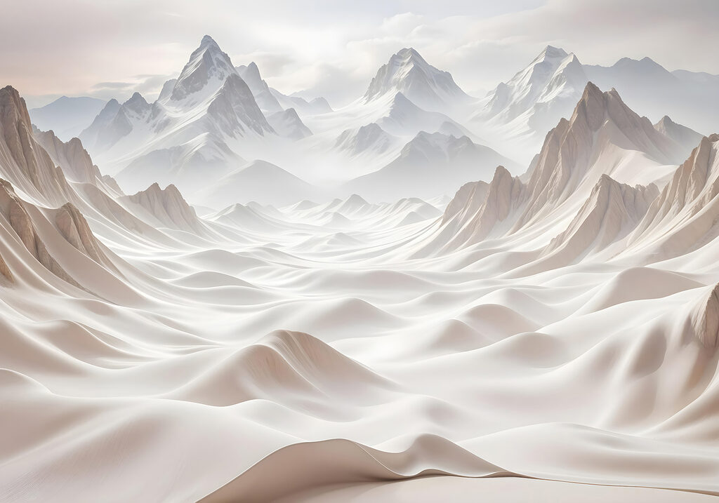 Sculpted Peaks — full design