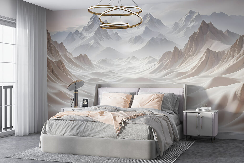 Sculpted Peaks in an interior
