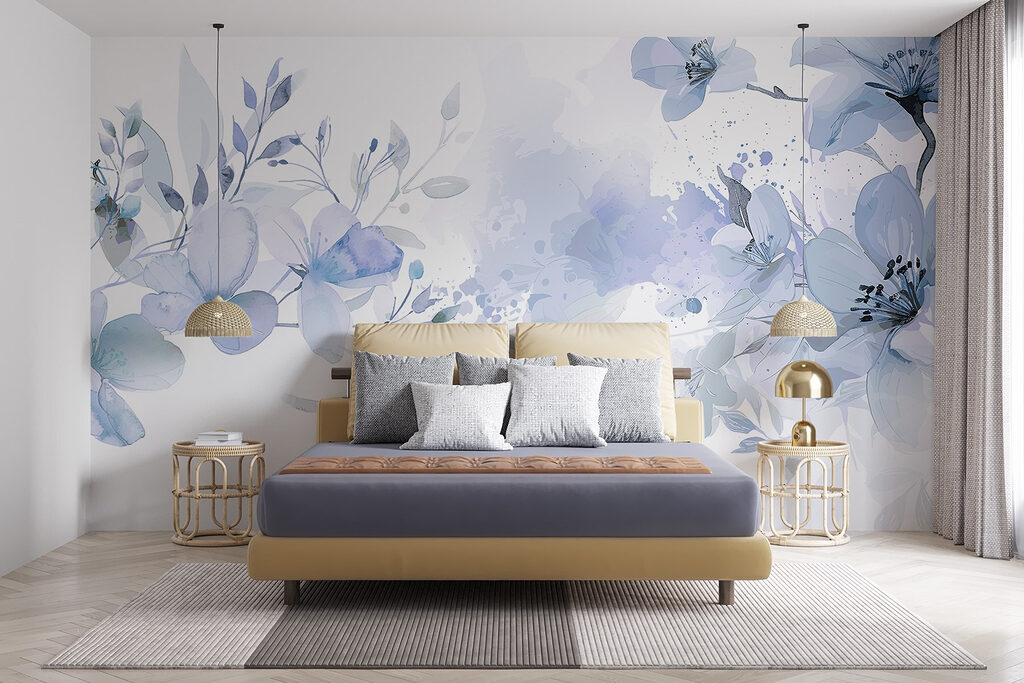 Watercolour Blossom Border — interior 3