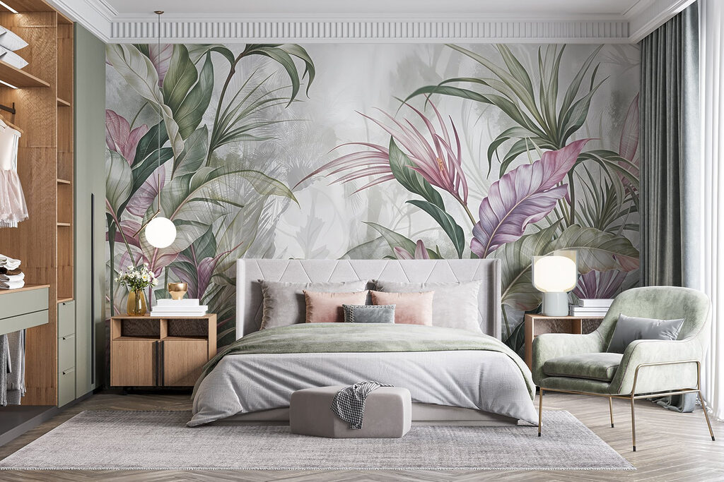 Tropical leaves in layers — interior 2