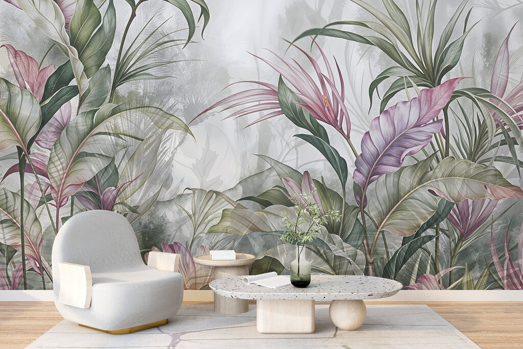 Tropical leaves in layers — interior 6