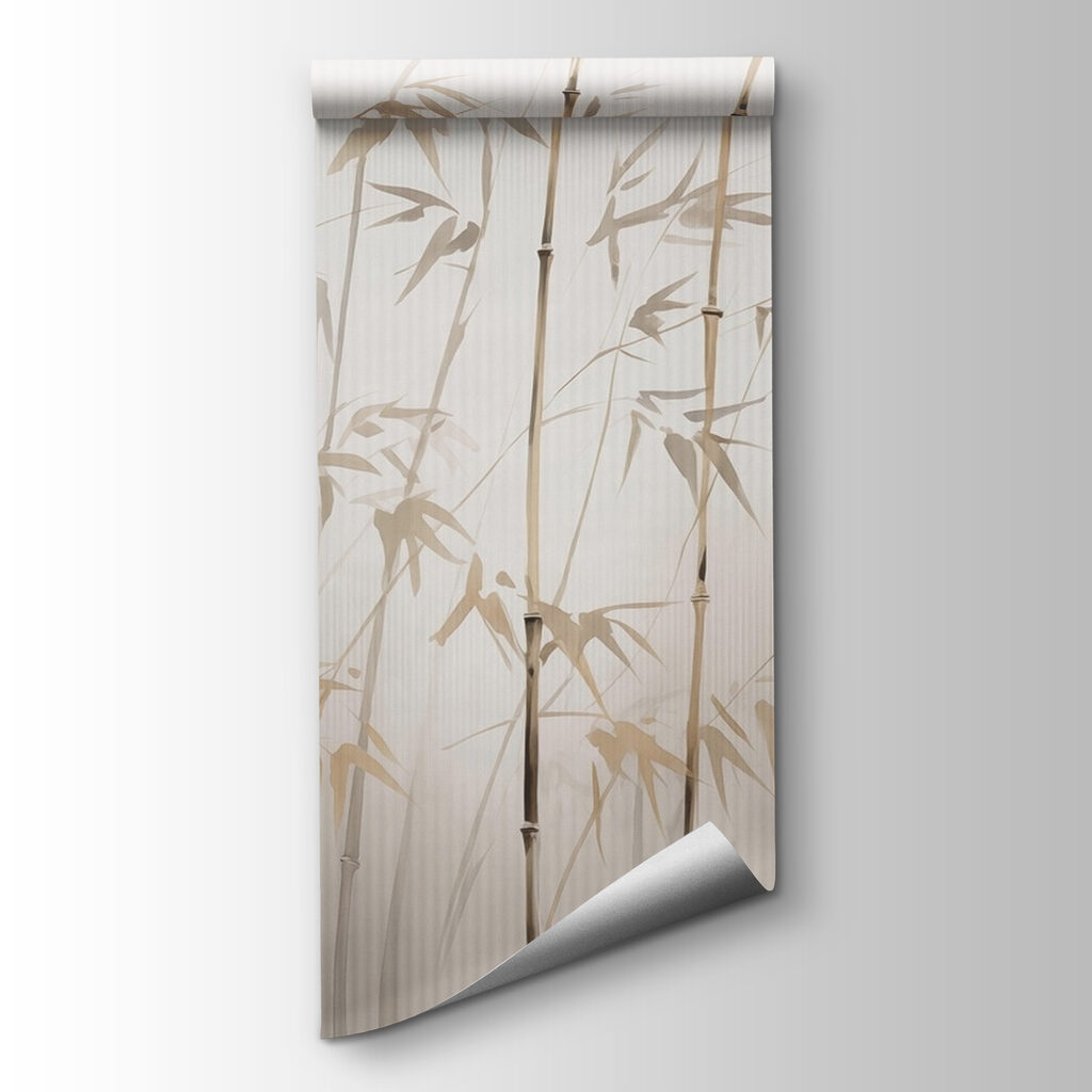 Slender bamboo stems — product view