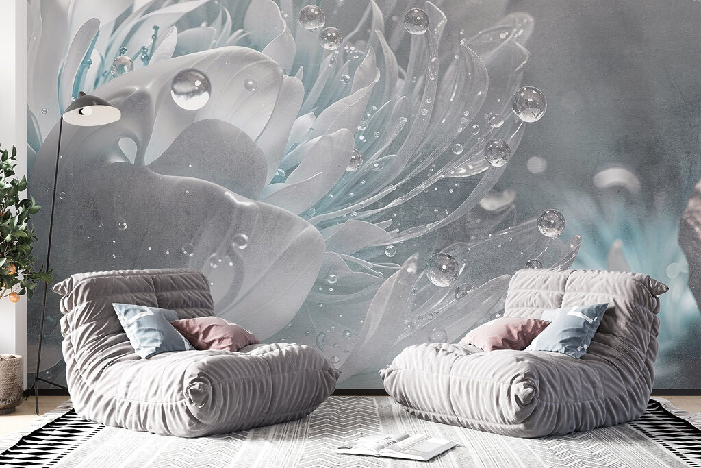 Petals with Morning Dew — interior 2