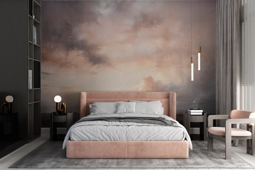 Evening clouds over water — interior 2