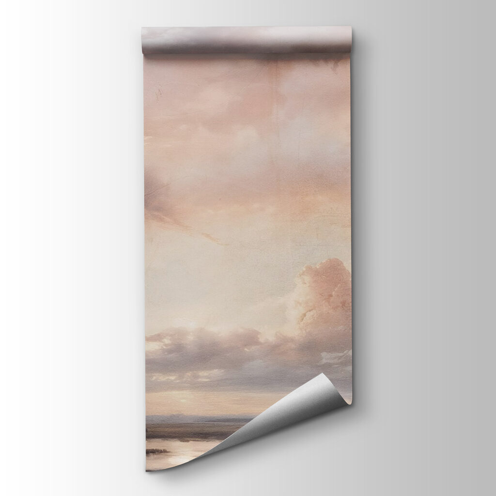 Evening clouds over water — product view