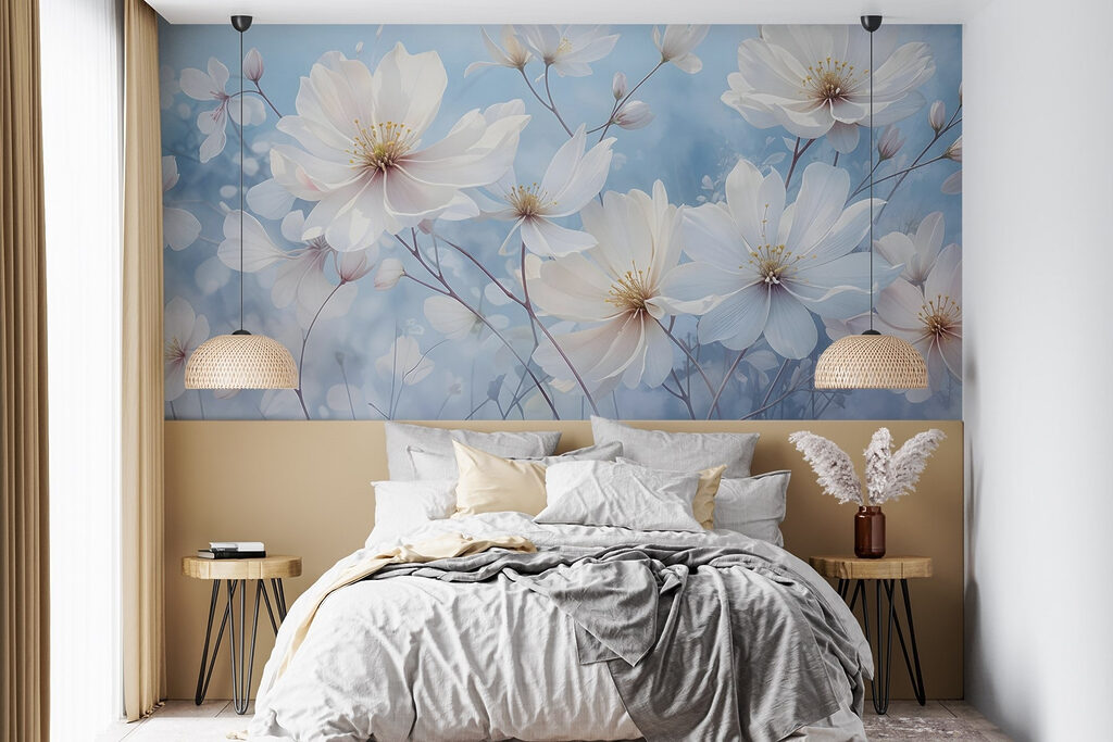 Blooms on thin stems — interior 3