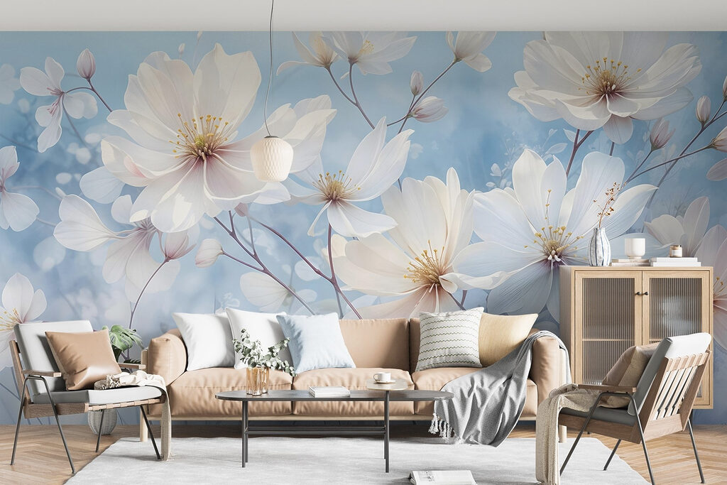 Blooms on thin stems — interior 5