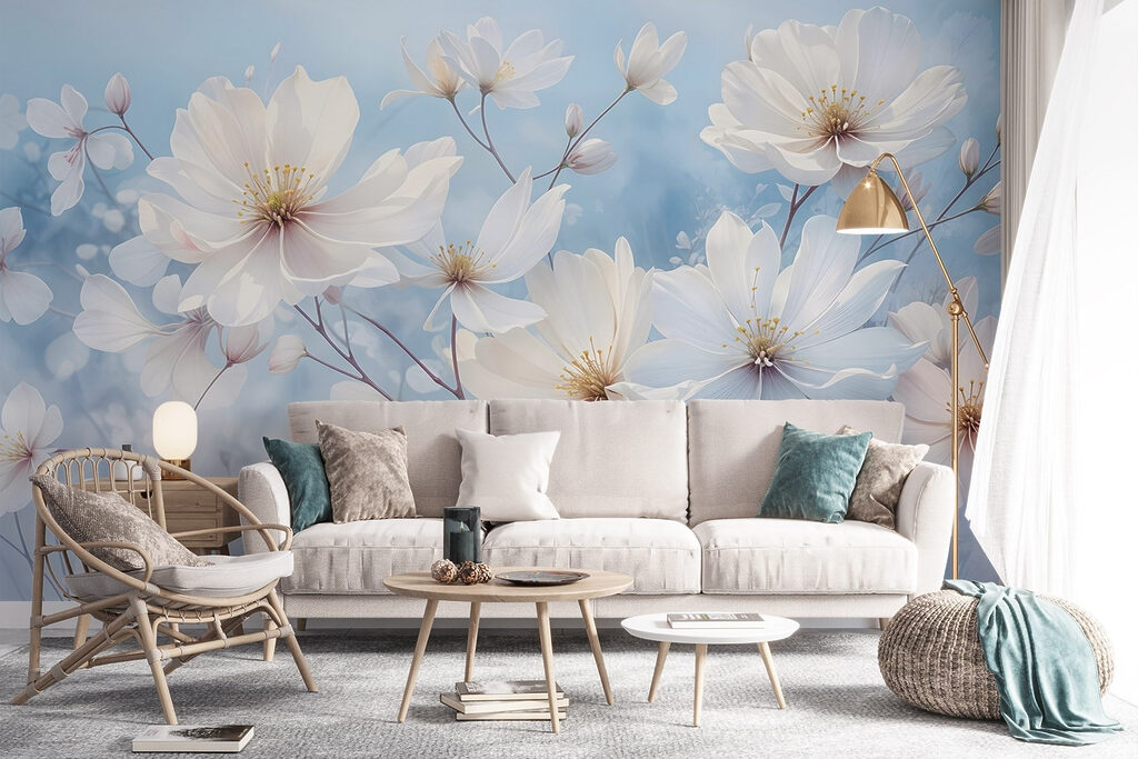 Blooms on thin stems — interior 6