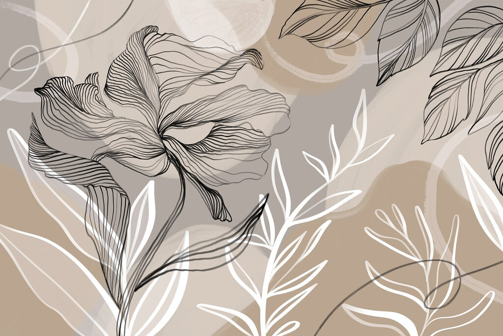Botanical Outlines — full design