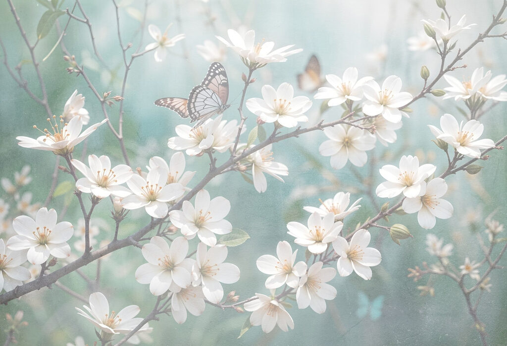 Butterfly Blossom Garden — full design