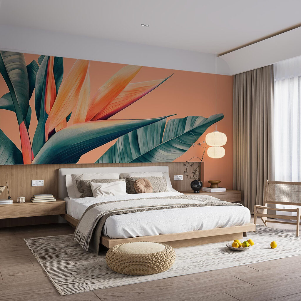 Bird of paradise flower — interior 1