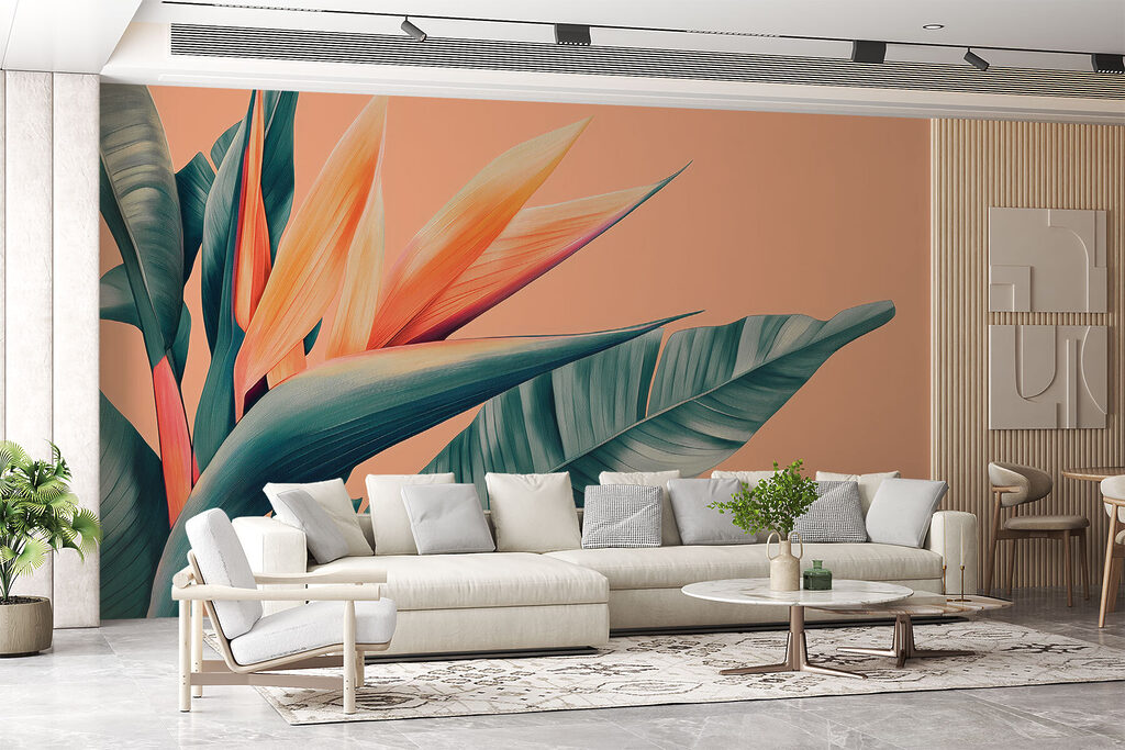 Bird of paradise flower — interior 3