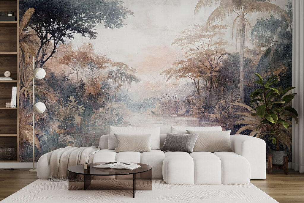 River through tropical forest — interior 3
