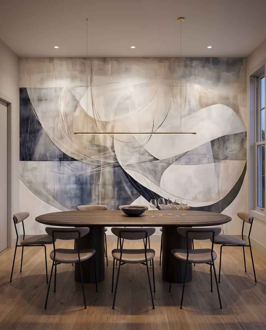 Quiet Forms in an interior
