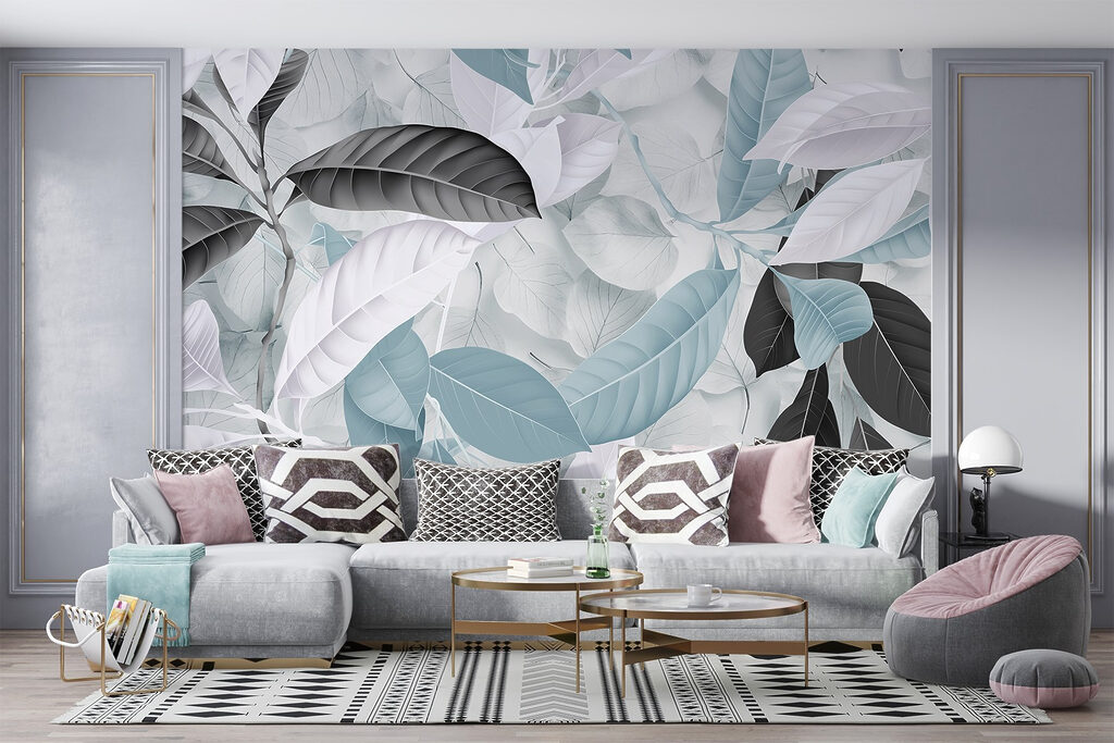 Leaf Collage in an interior