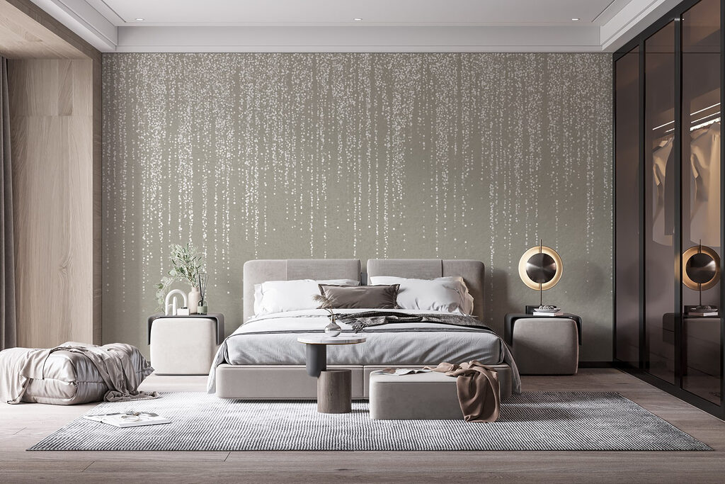 Falling Shimmer in an interior