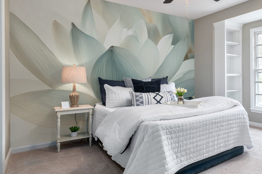 Pale blue lotus — interior 2