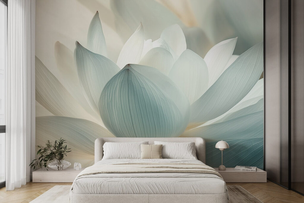 Pale blue lotus — interior 3