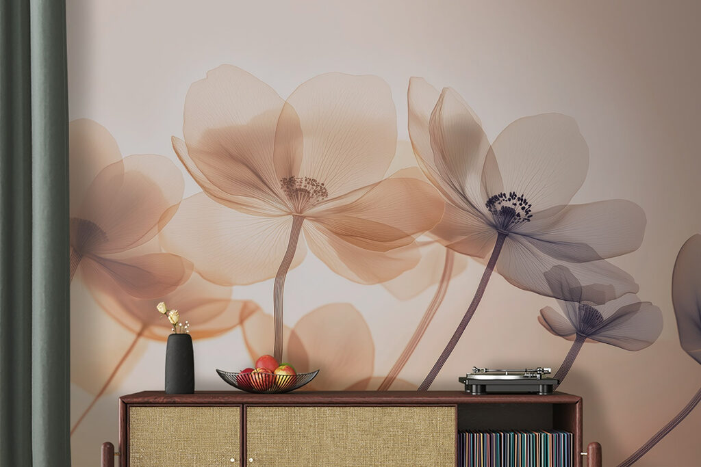 Flowers Through Warm Light — interior 2