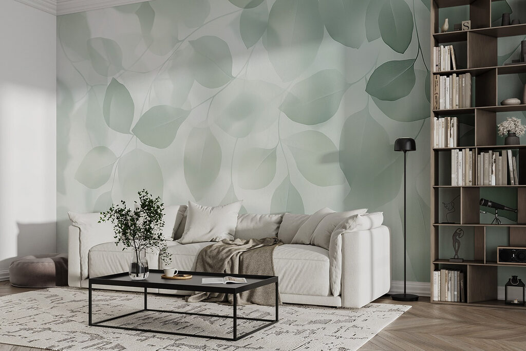 Soft Leaf Circles — interior 4