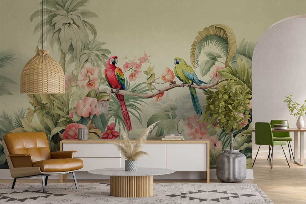 Parrot Blossom Garden — interior 2