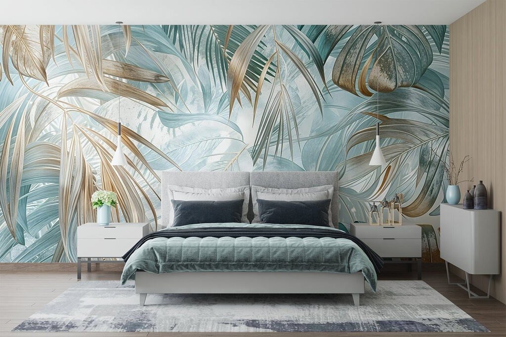 Layered Jungle in an interior