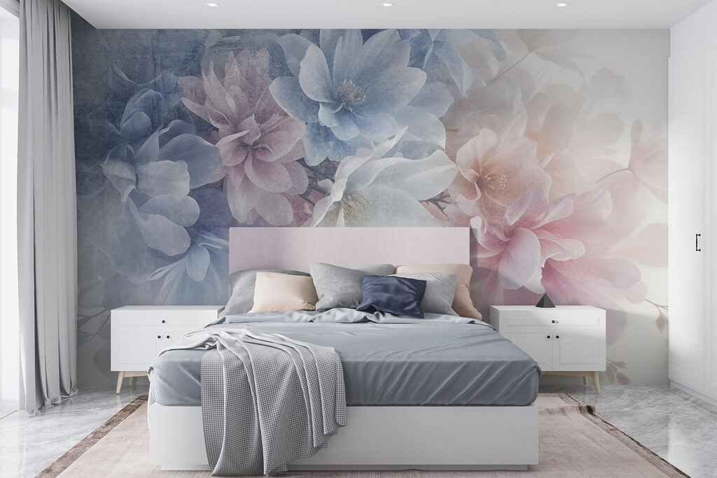 Pastel flower cloud — interior 3