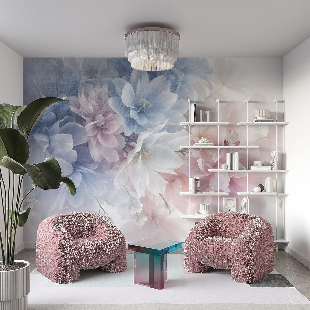 Pastel flower cloud — interior 4