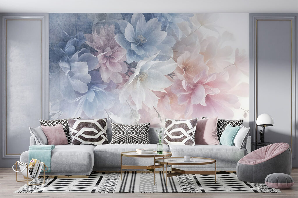 Pastel flower cloud — interior 5