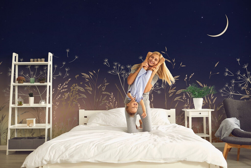 Golden grasses under moonlight — interior 3