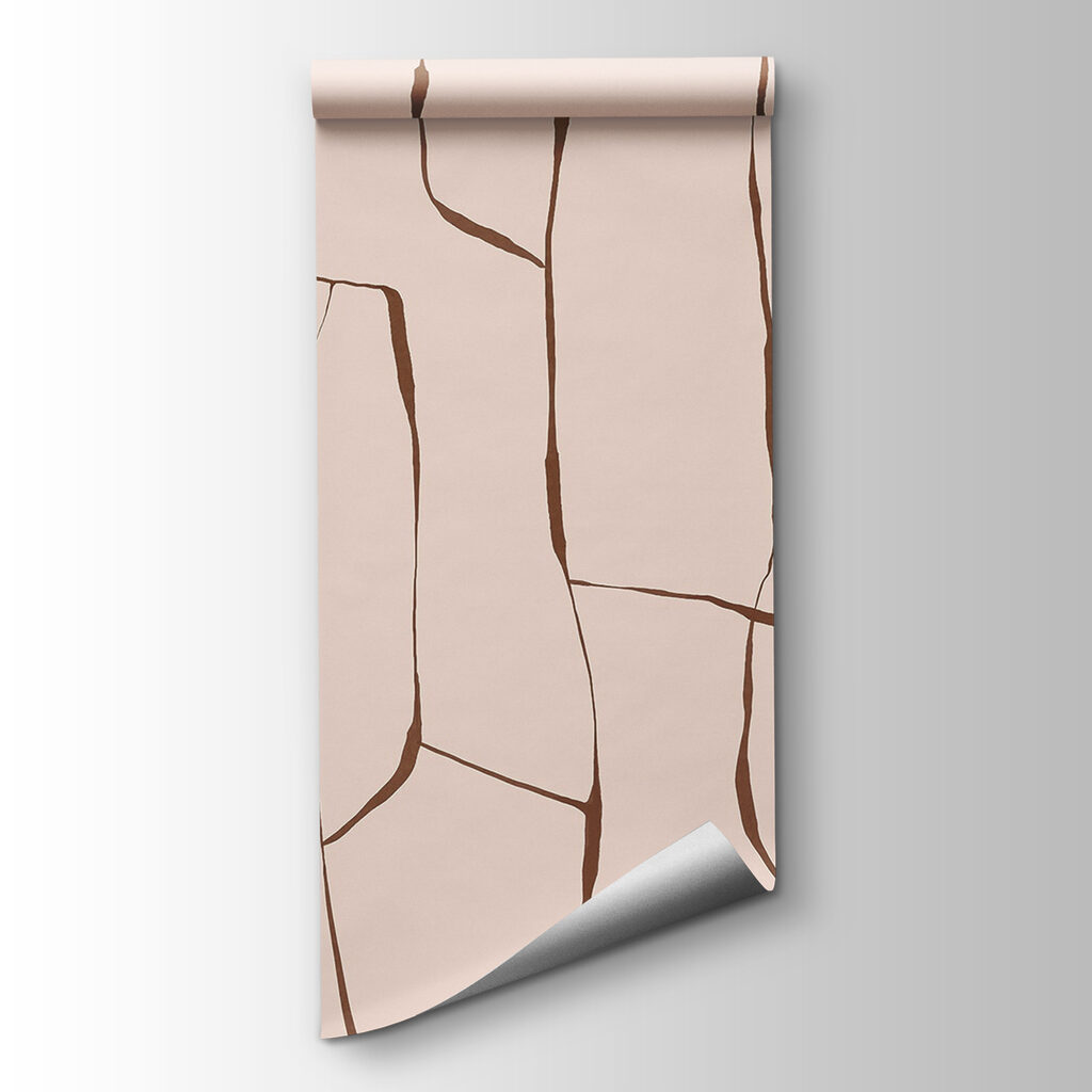 Broken lines like cracks — product view