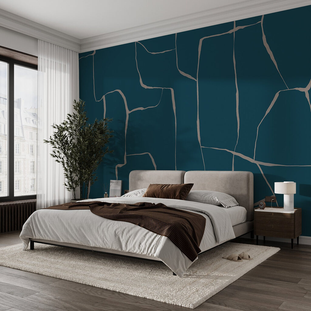 Cracks in Colour in an interior