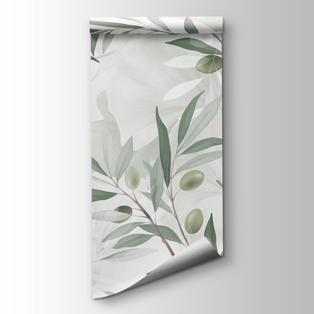 Olive branch pattern — product view