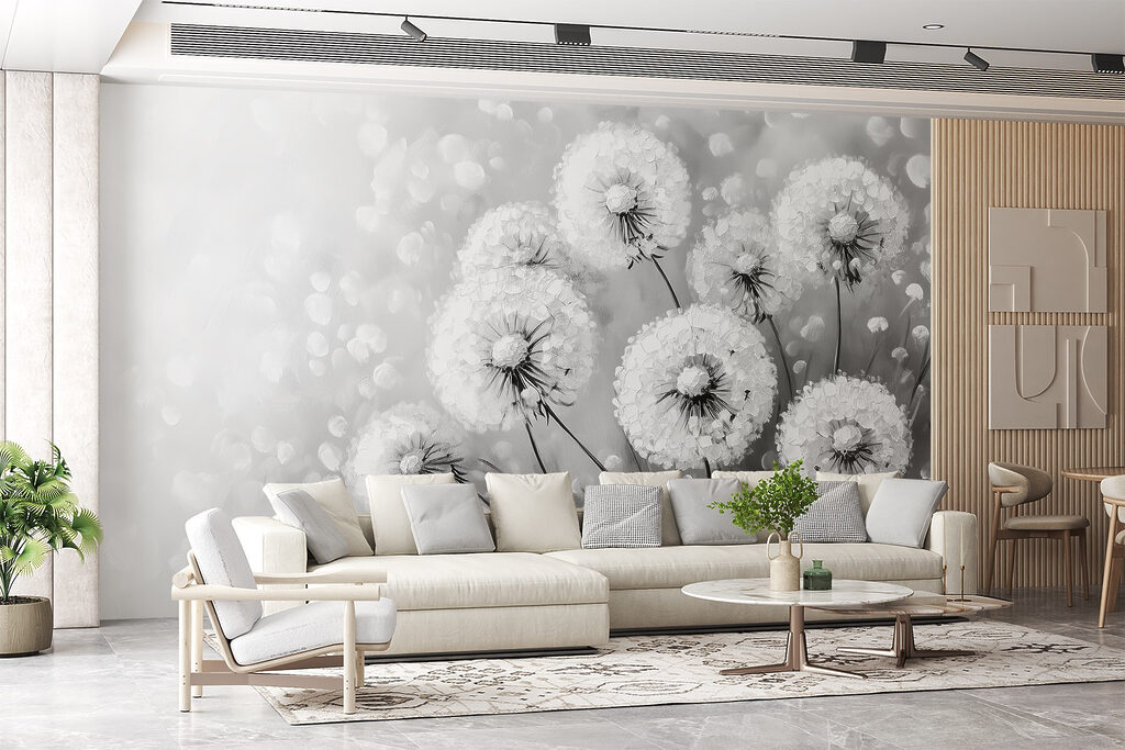 Dandelions in Shimmering Light — interior 2