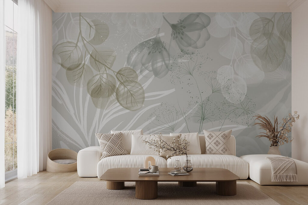 Botanical Lines and Circles in an interior