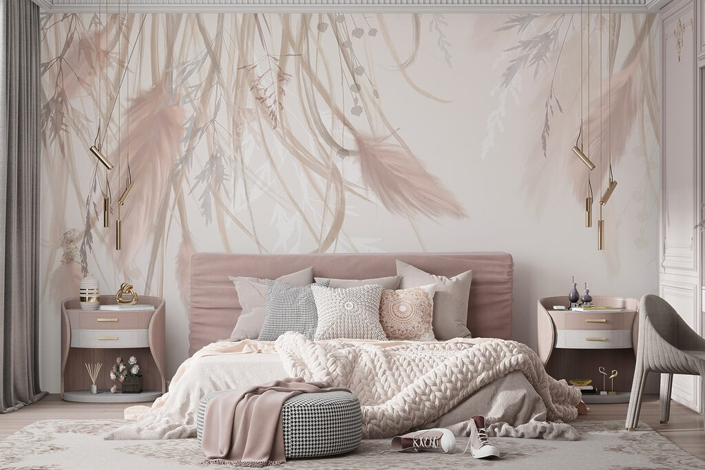 Bamboo Garland in an interior