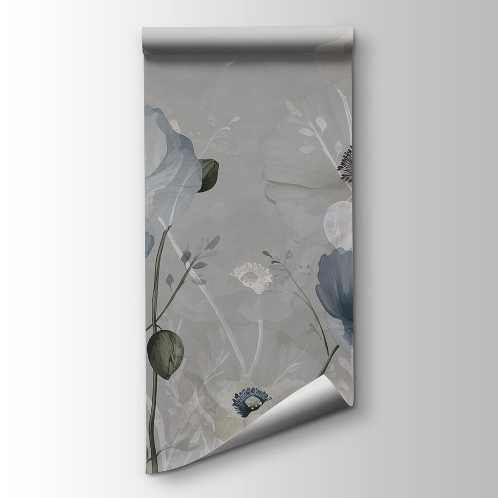 White flowers in mist — product view