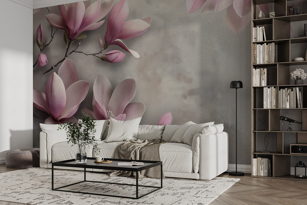 Magnolia on Weathered Stone — interior 3
