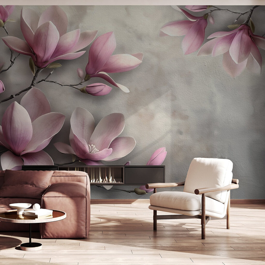 Magnolia on Weathered Stone — interior 4