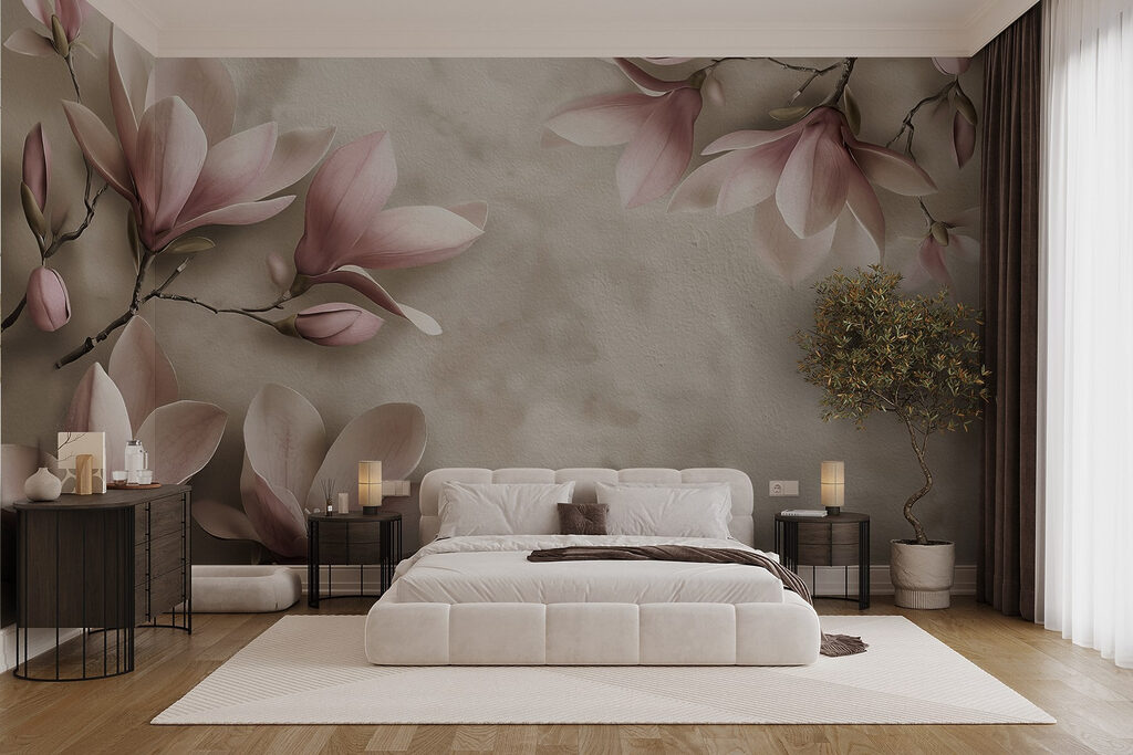 Magnolia on Weathered Stone — interior 3