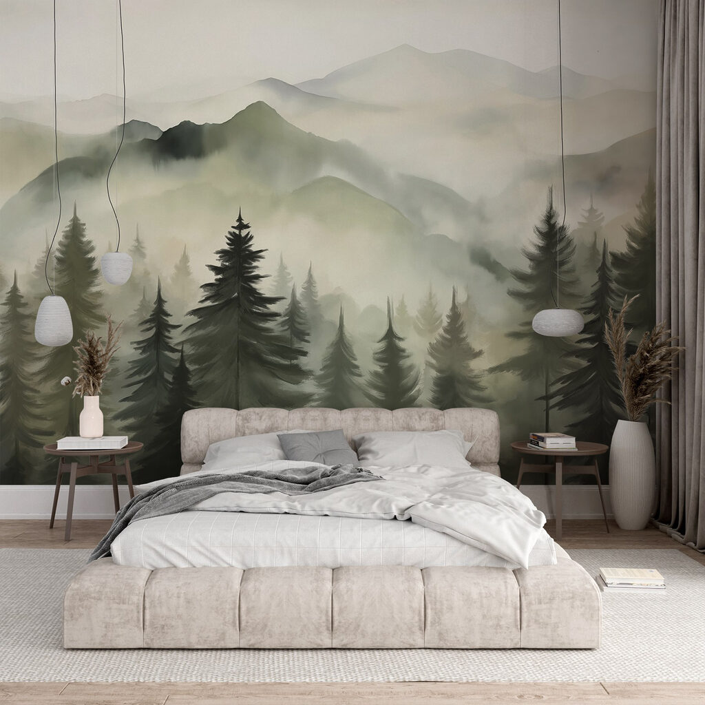 Layered Peaks — interior 2
