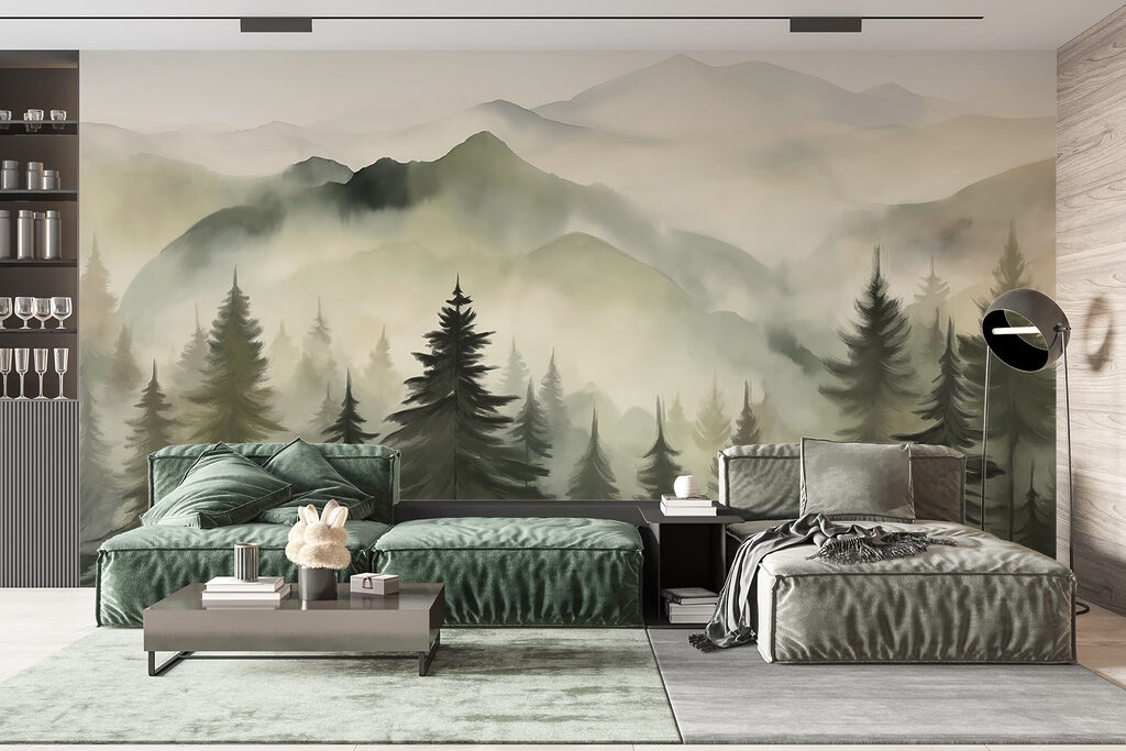 Layered Peaks — interior 4